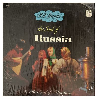תקליט 101 Strings - The Soul of Russia, לא נבדק, חיצונית נראה תקין