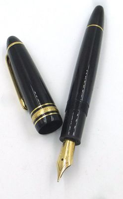 עט נובע תוצ Montblanc, גרמניה. דגם Meisterstueck 4810, ציפורן 14K 585