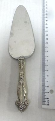 כף עוגה, הידית כסף Sterling