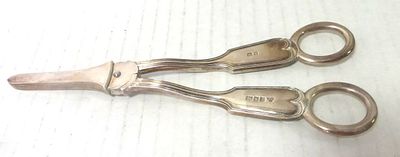 Silver 925 grape scissors. London, England, 123 gm