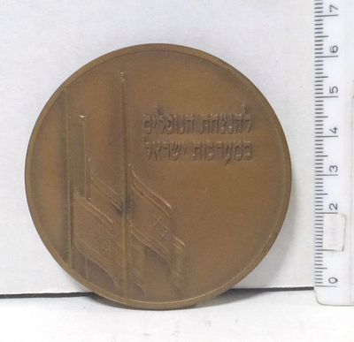 Israel coin and medal co. - Bronze medal in memory of the fallen soldiers. in Israeli wars, 2003