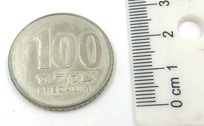 100 Shekel coin, without date