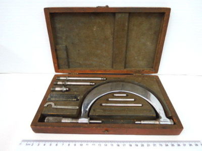Micrometer by Tulsar, USA, various sizes in original case