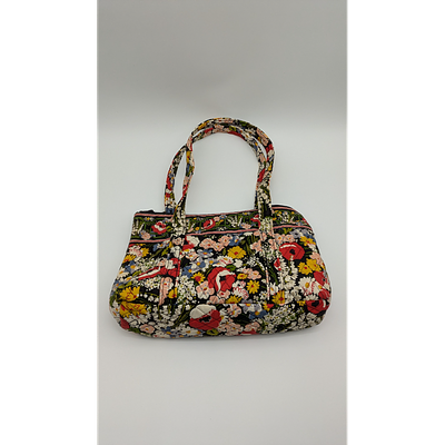 Vera Bradley Floral Print Tote Bag. Description: Multicolor floral tote bag by Vera Bradley. 