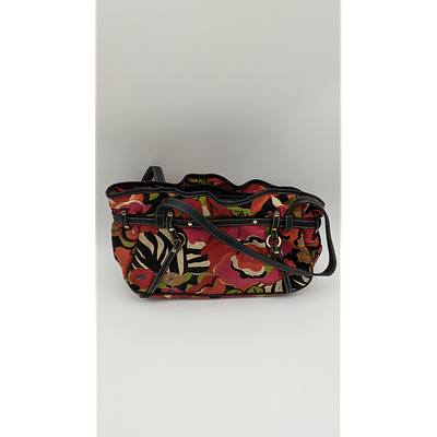 Talbots Floral Handbag - Shoulder Bag, Multi-Color. Description: Talbots multicolor floral 