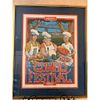 Art Print Gumbo Festival Chefs Vibrant Multi-Colors Gold-Tone Frame. A framed George Rodrigue Image - 1