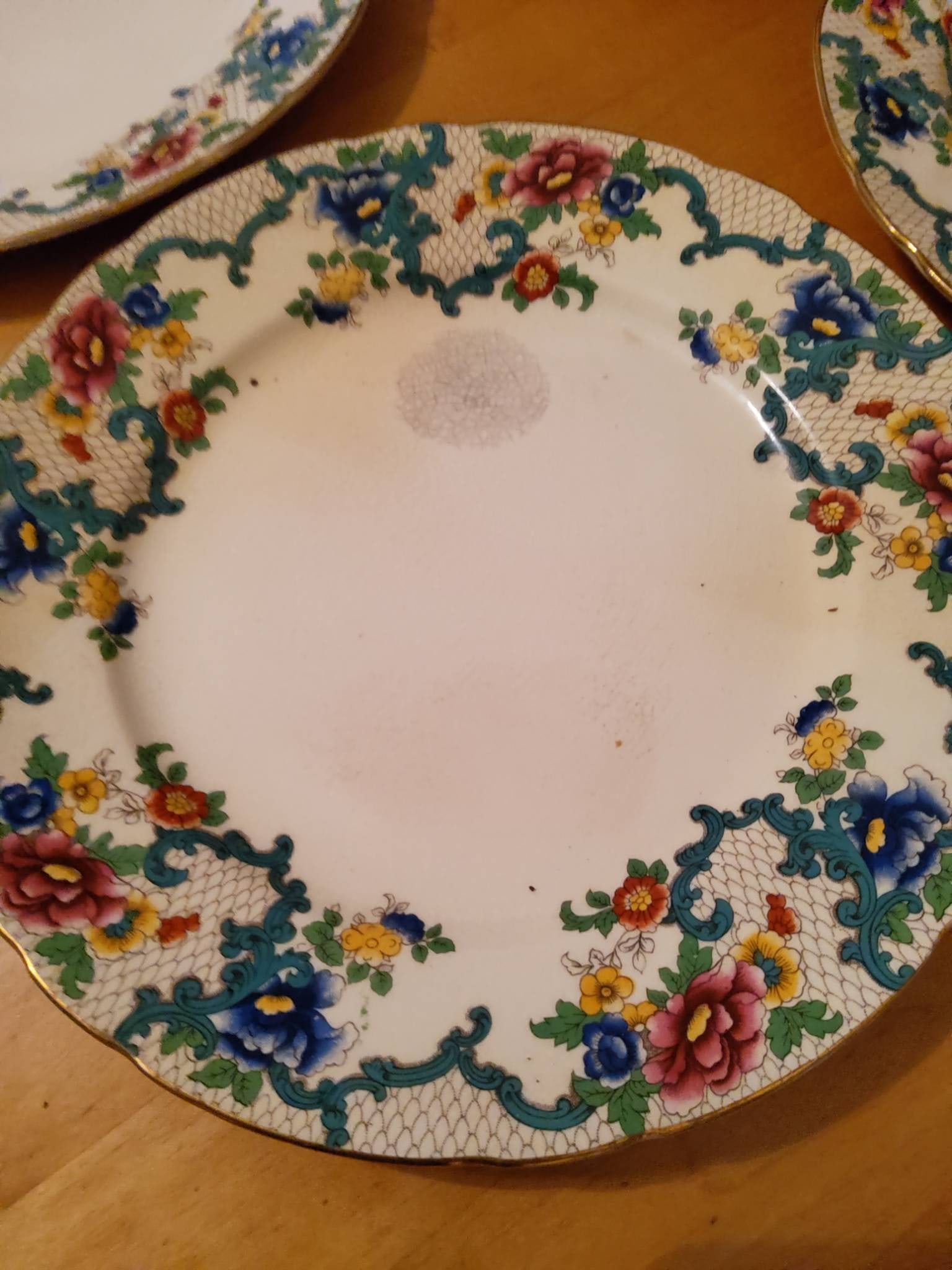 Royal Cauldon Victorian Floral Dinnerware Set