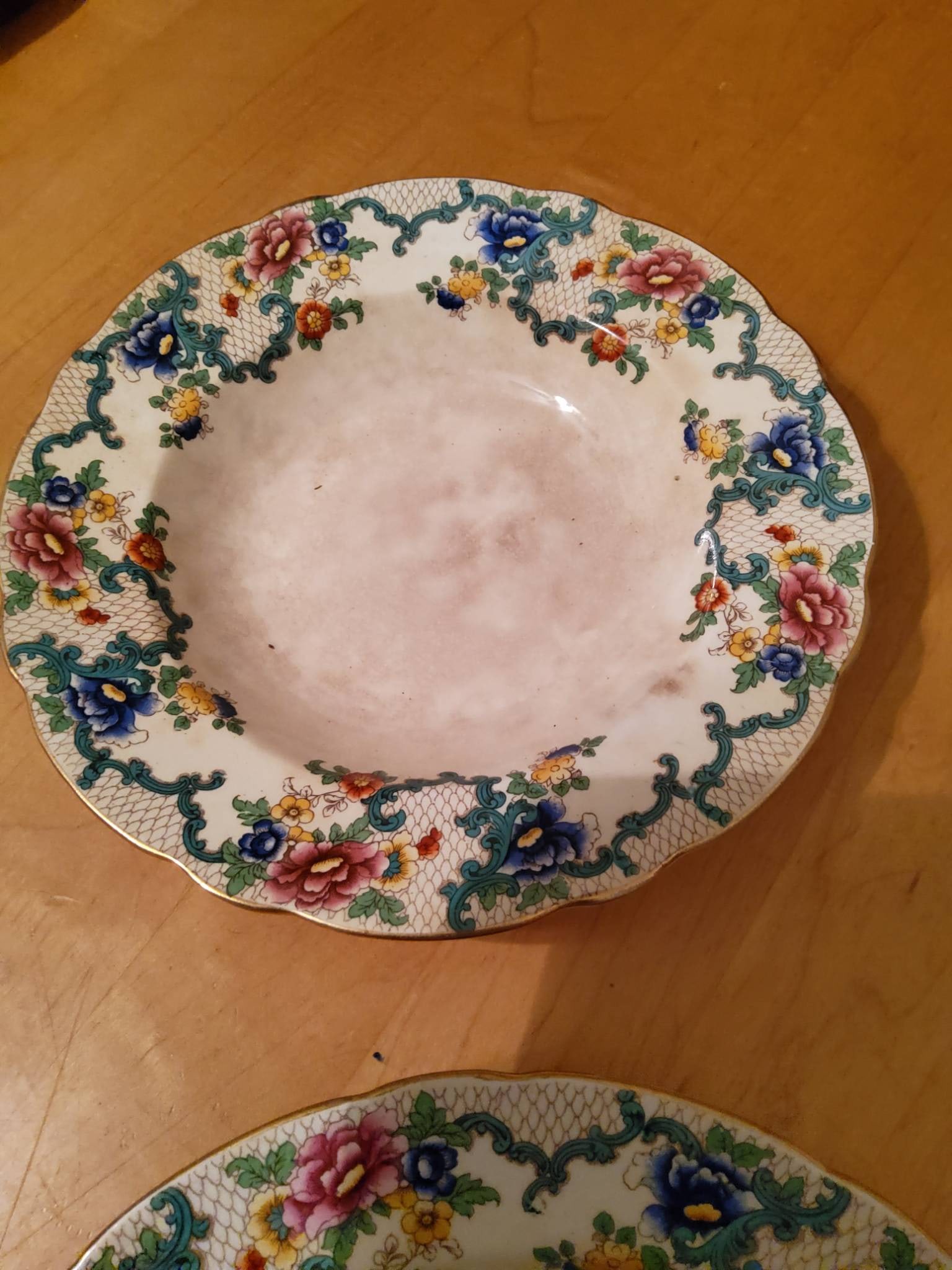 Royal Cauldon Victorian Floral Dinnerware Set
