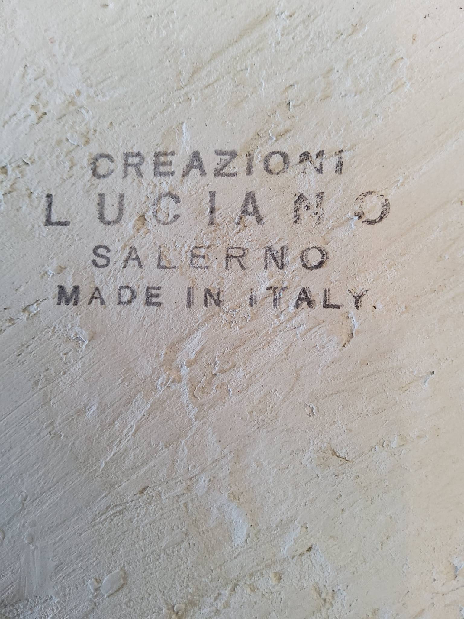 Creazioni Luciano Salerno Hand-Painted Ceramic Wall Plaque