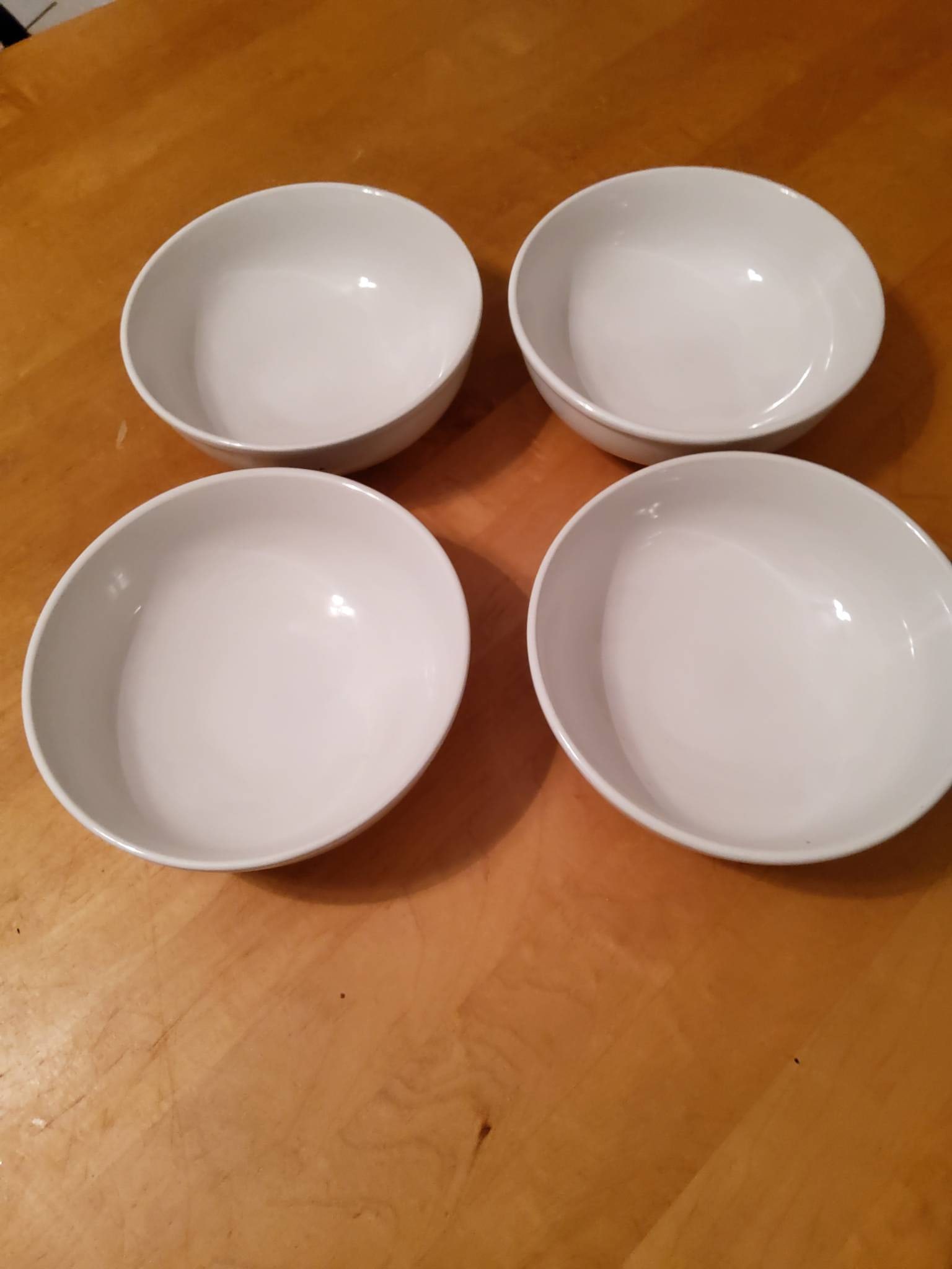 Set of 4 Porcelain Bowls
