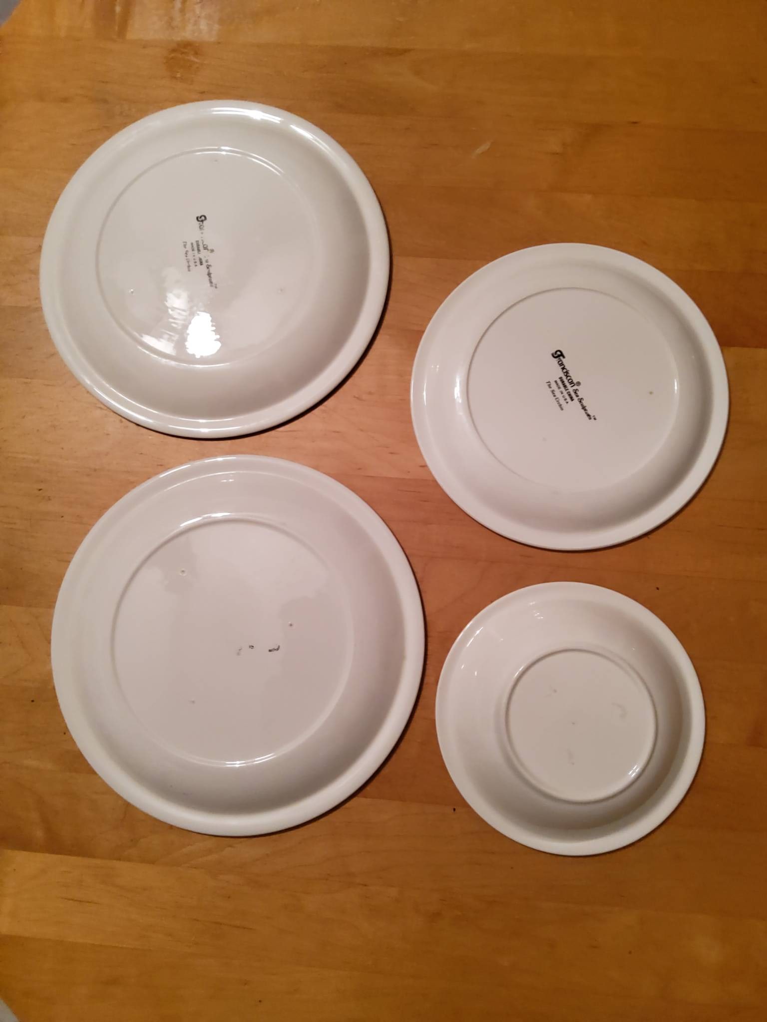 Franciscan White Sculpted Dinnerware Set