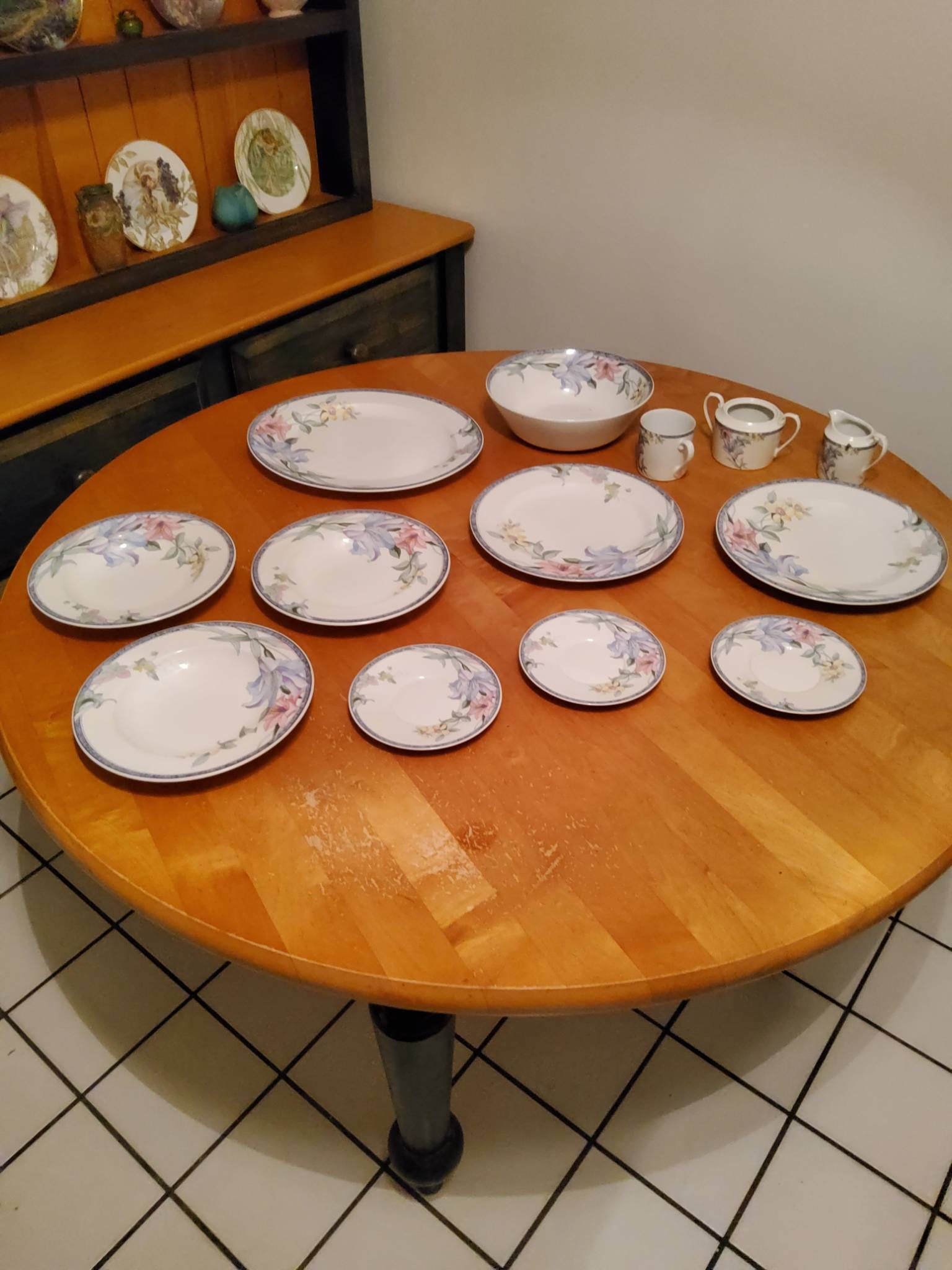 Studio Nova Classic Garden Dinnerware Set, 13 Pieces