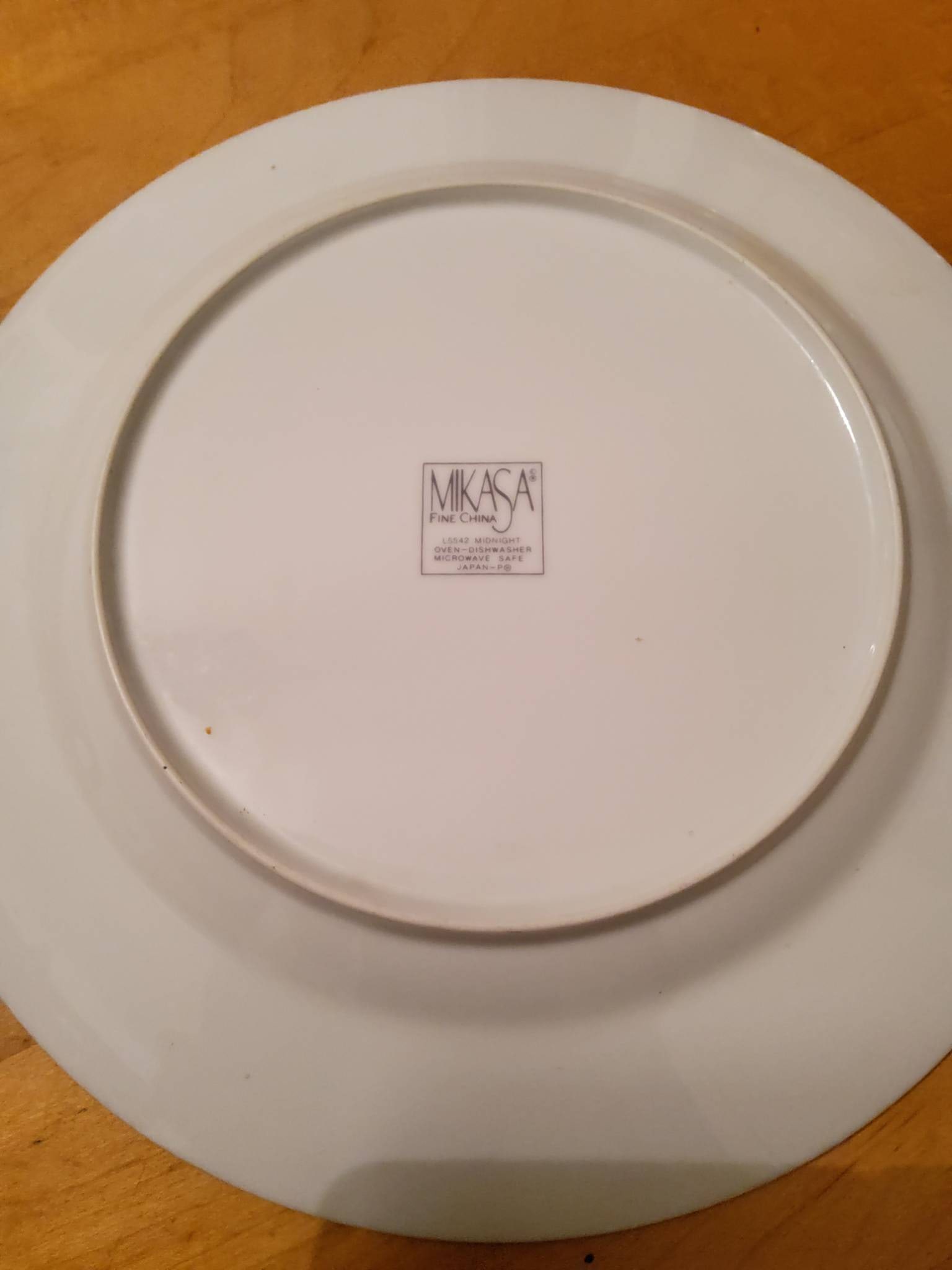 Mikasa Porcelain Plate and Teacups Set