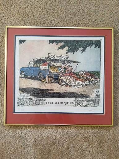 Set of Two Framed Limited Edition Prints by Jack R. Miller