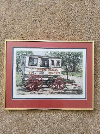 Set of Two Framed Limited Edition Prints by Jack R. Miller
