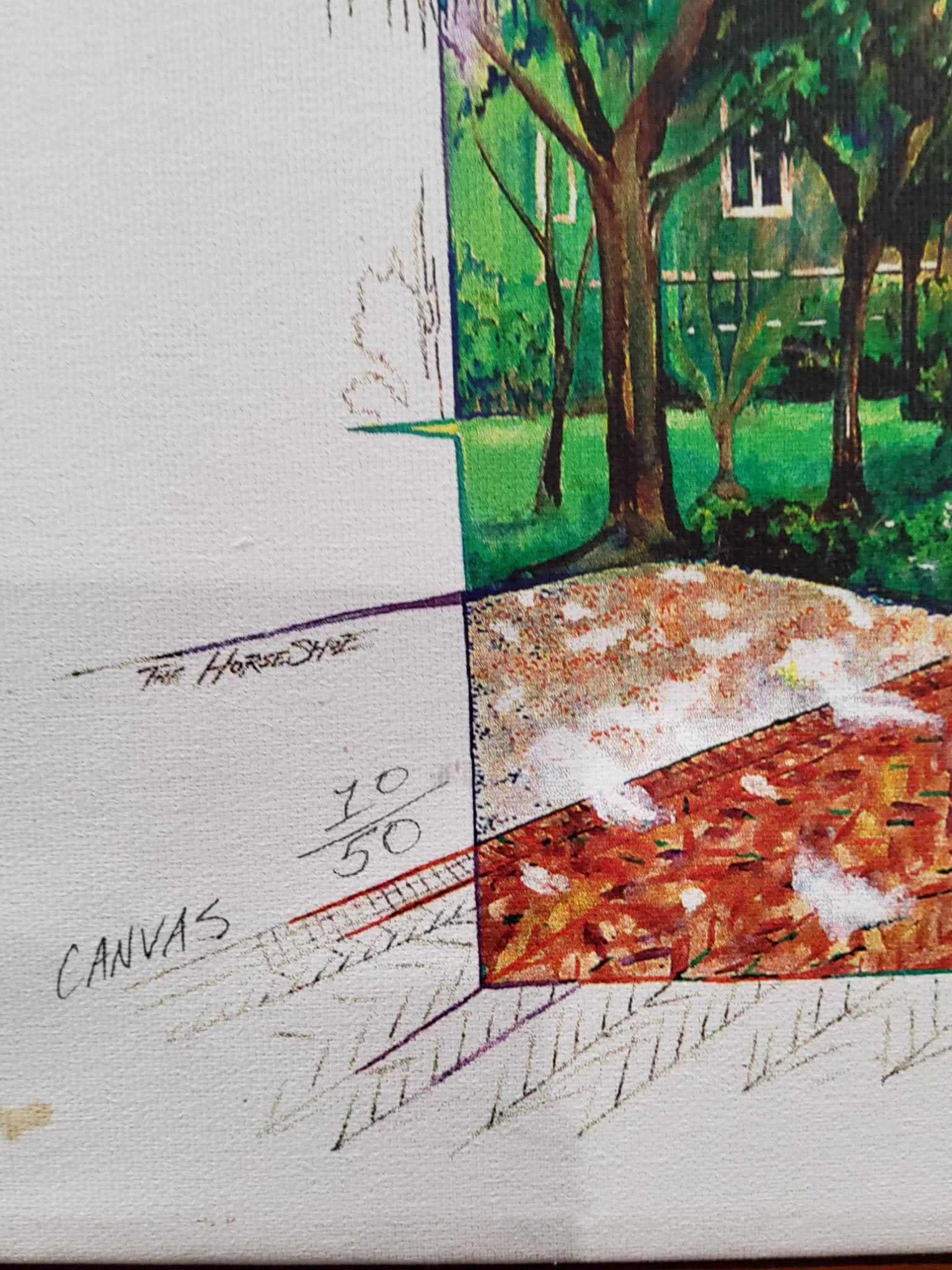 Ursuline Academy Signed Limited Edition Canvas Print