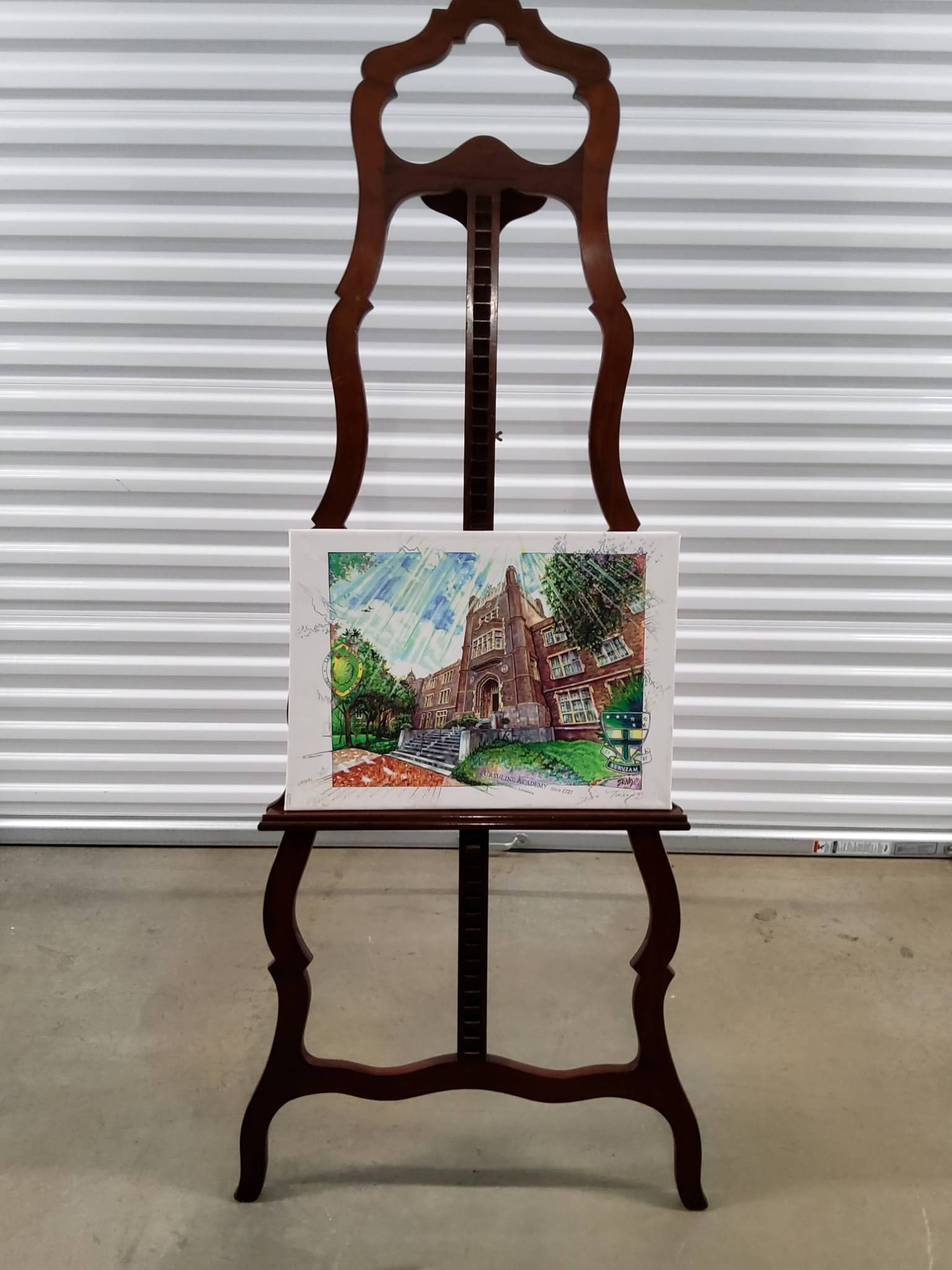 Ursuline Academy Signed Limited Edition Canvas Print