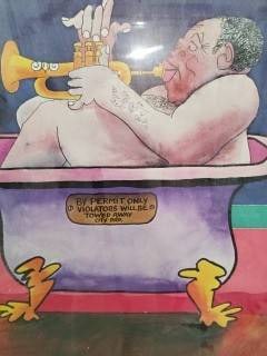 Mardi Gras Blues Artwork