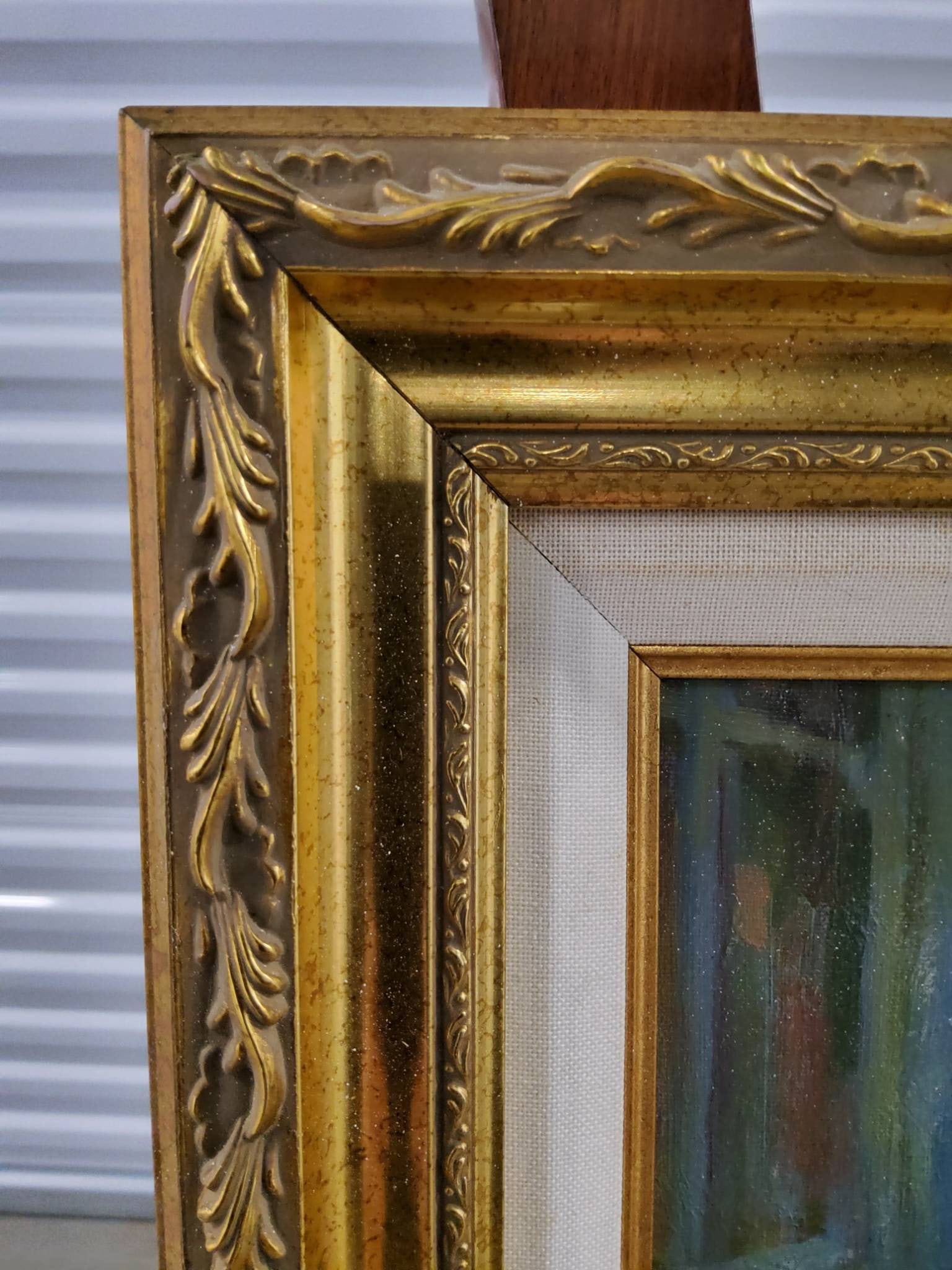 Oil Painting by Artist, Signed, in Gilt Frame