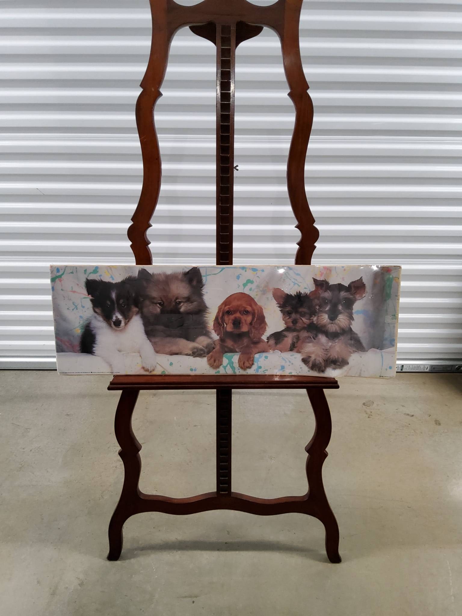 Portal Decorative Wall Art Panel with Dog Images