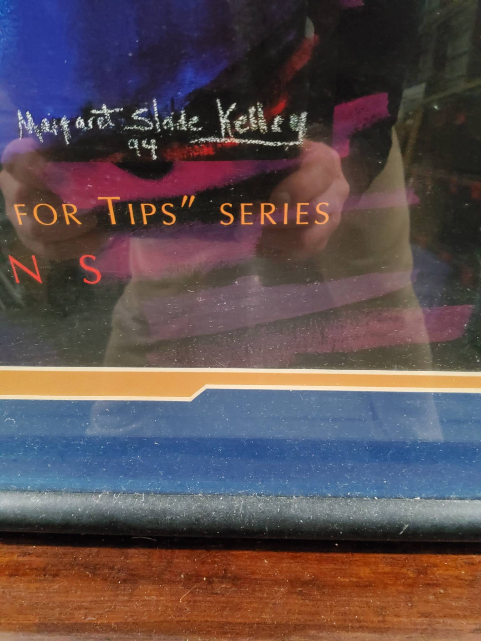 Margaret Slade Kelley Playing for Tips Poster