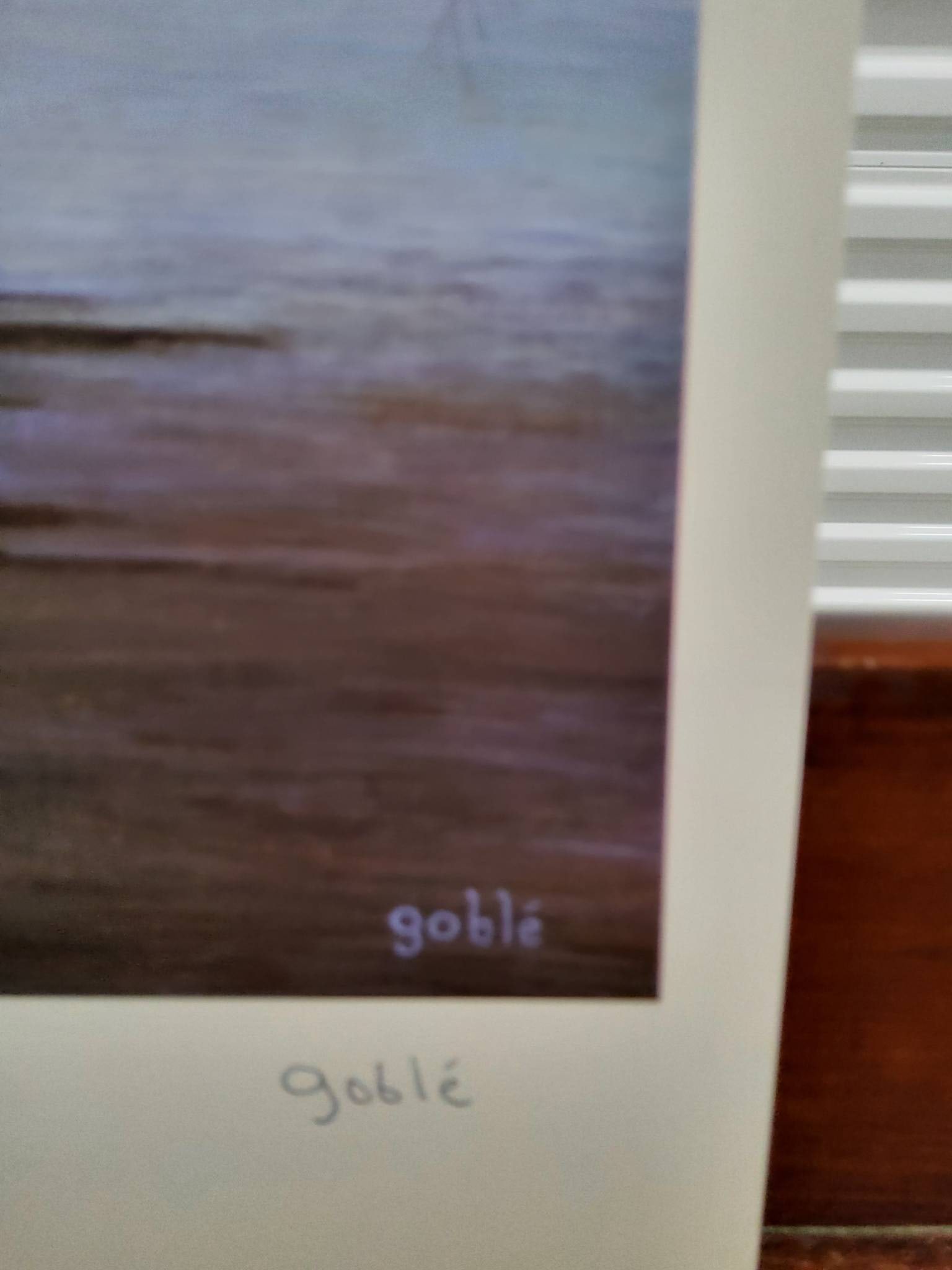 Goble Print ‘Bienvenue’