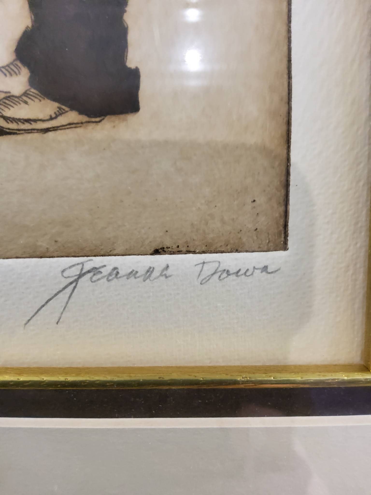 Jeanne Down ‘Fudgies!’ Etching, Limited Edition 18/100