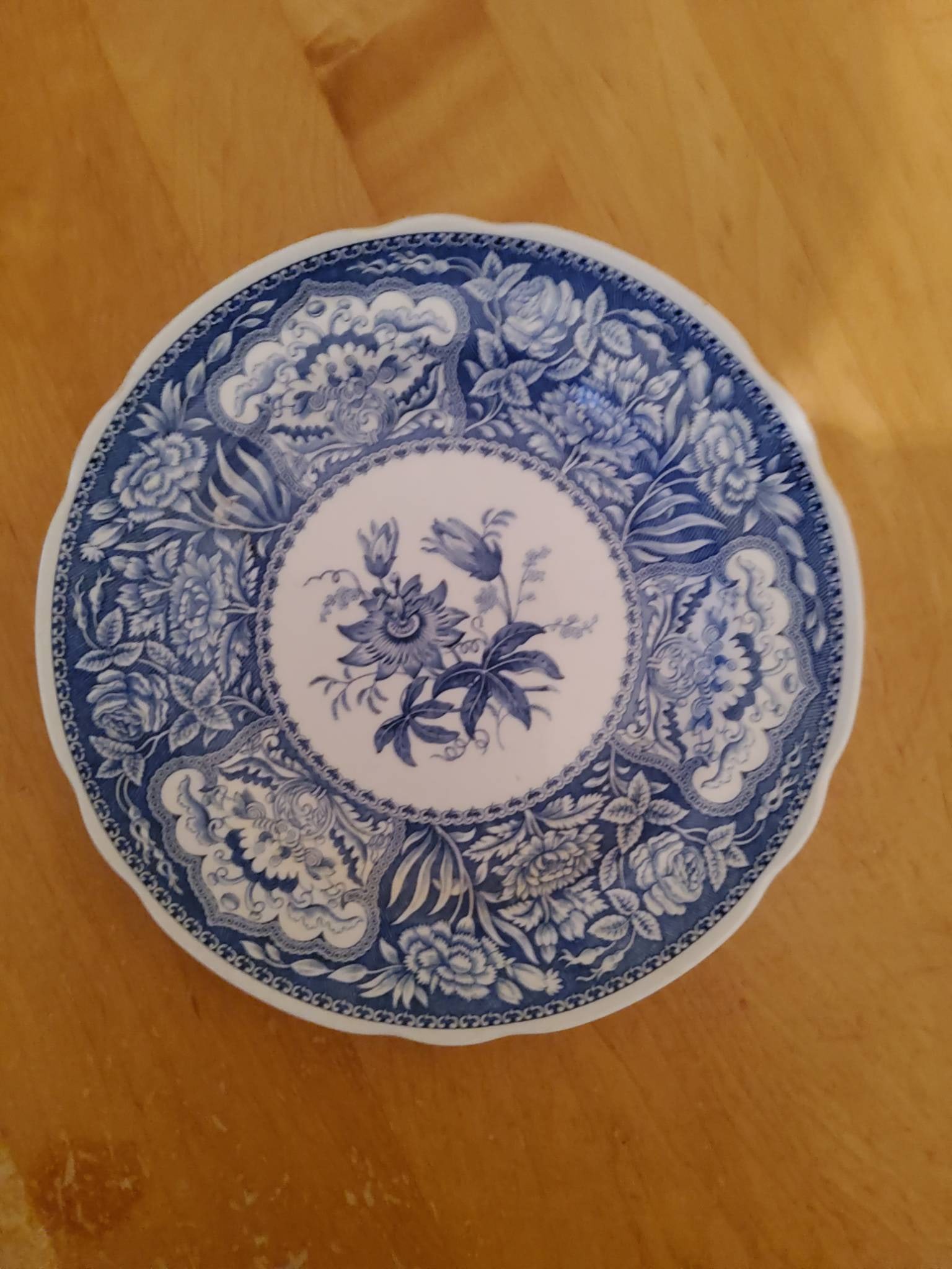 Spode Blue Room Collection Plates – Set of 6