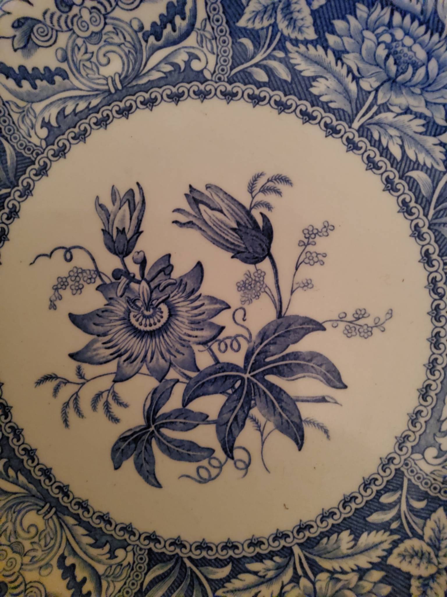 Spode Blue Room Collection Plates – Set of 6