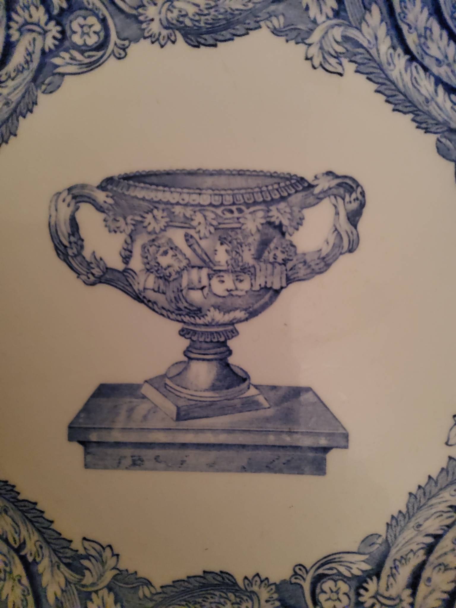Spode Blue Room Collection Plates – Set of 6