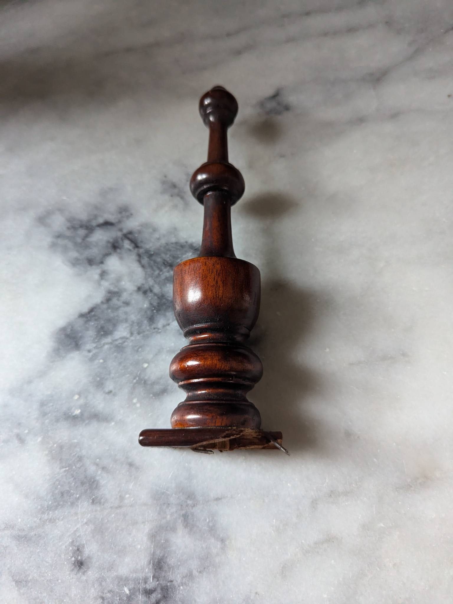 Victorian-Style Wooden HallStand With Mirror
