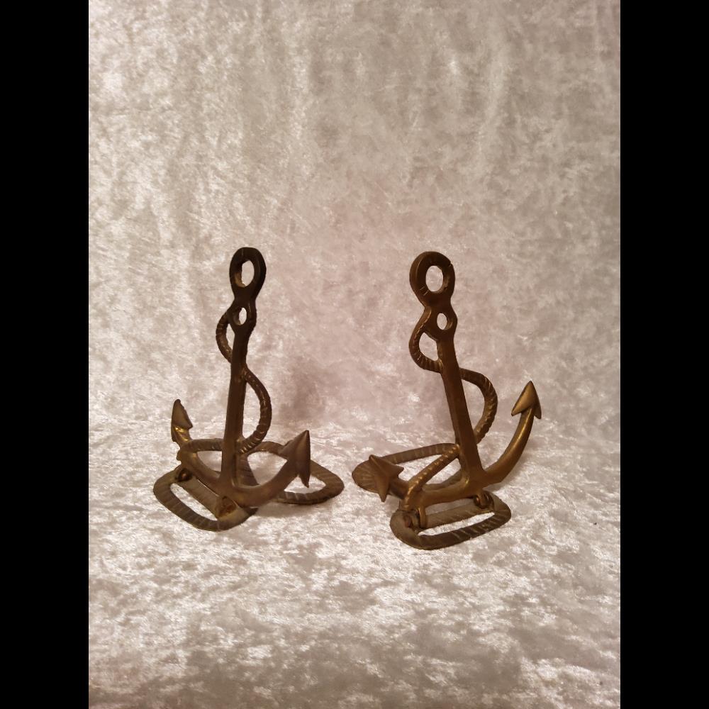 Anchor Bookends, Maritime Decor