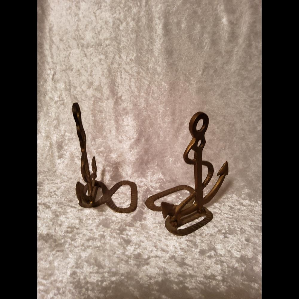 Anchor Bookends, Maritime Decor