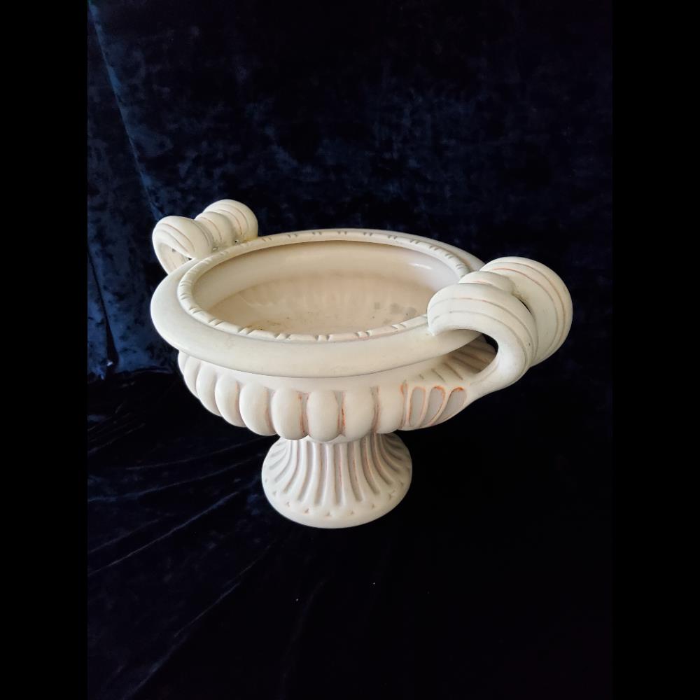Urn Vase, Decorative, Footed Base