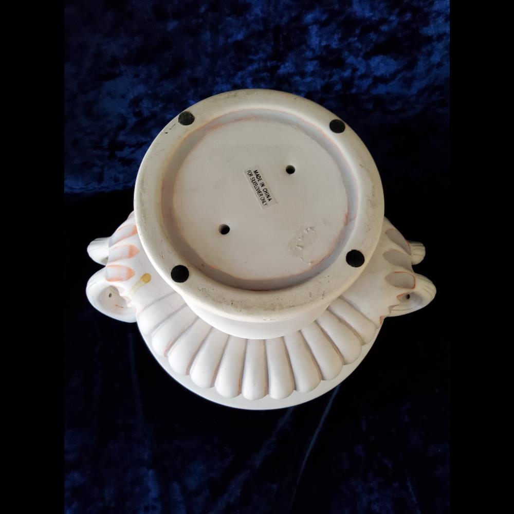 Urn Vase, Decorative, Footed Base
