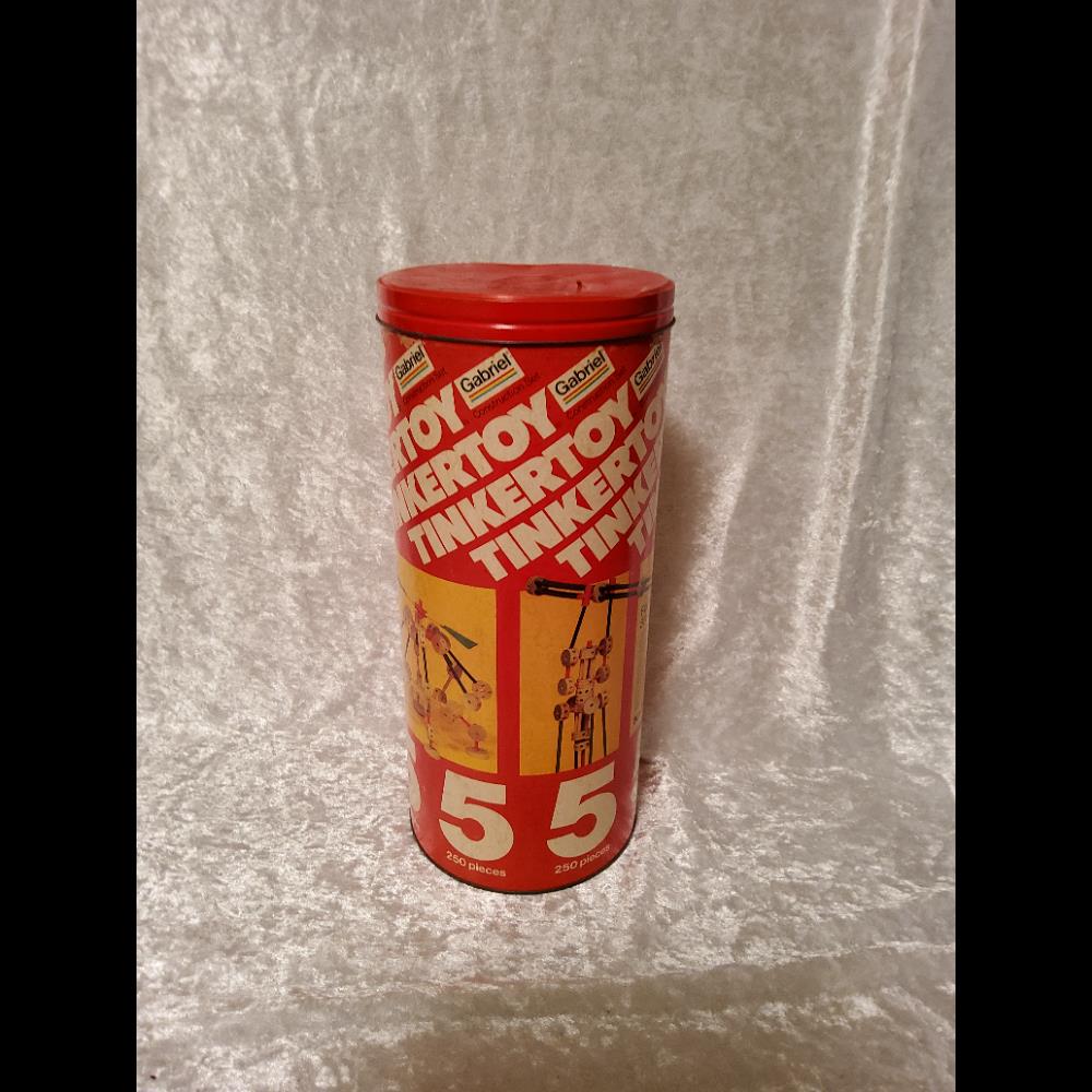 Gabriel Tinkertoy - 55 Piece Set, Vintage Construction Toy