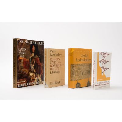 QUATTRO VOLUMI DI STORIA IN MISCELLANEA IN LINGUA STRANIERA. Categoria: Libri
