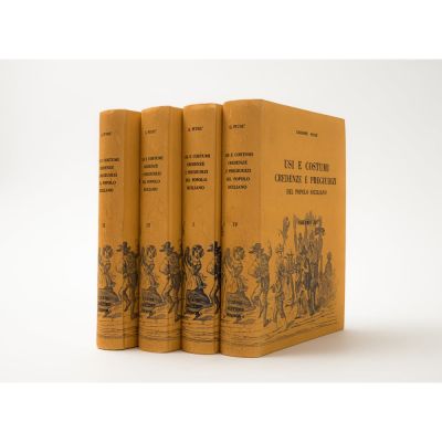 QUATTRO VOLUMI DI G. PITRE’. Categoria: Libri