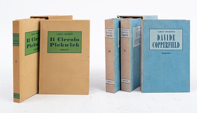 SEI VOLUMI IN COFANETTO DI CHARLES DICKENS: 1) Carlo Dickens DAVIDE COPPERFIELD, ed. Bietti 