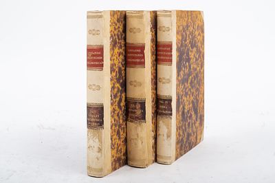 TRE VOLUMI: 3046Matteo Liberatore INSTITUTIONES PHILOSOPHICAE MATTHAEI LIBERATORE SOCIETATIS 