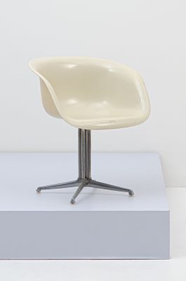 CHARLES E RAY EAMES, Poltrona modello “La Fonda”. Produzione Herman Miller, U.S.A. 1960 ca. 