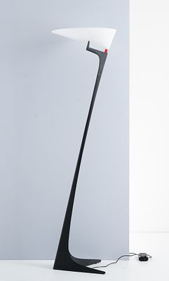 SANTIAGO CALATRAVA, Lampada da terra. Produzione Artemide, Italia 1990 ca. Lampada da terra ad 