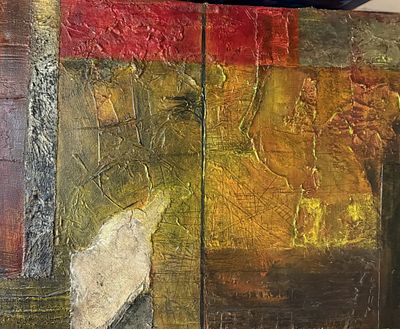 Margaret Adams - Roberta Sutherland. "Fresh Input". Original oil painting. $800 FMV. This work of