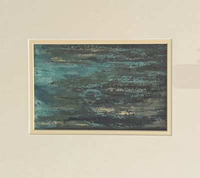 Anne-Marie Crosby - Anne-Marie Crosby. "Gentle". Acrylic. Framed, original painting.13"H x 17"W.