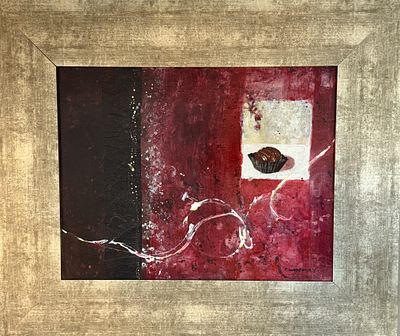Charlene Woodbury - Charlene Woodbury. "Chocolate anyone?". Acrylic, original painting. 11.5"H x