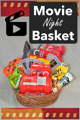 Movie Lovers Basket with 10 free passes. Fair Market Value $150.00. This basket is for movie 