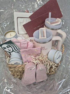 Nufloors Spa Gift Basket. Fair Market Value $350. Step into a world of calm, comfort, and 