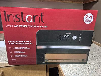 Omni 18L toaster oven+fryer 7 in 1. Fair Market Value $200. Turns out your toaster oven just 