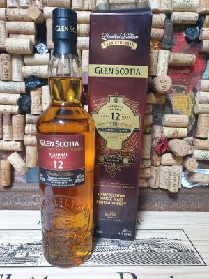 וויסקי מקמבלטאון גלן סקוטיה מהדורה עונתית 12 שנים לימיטד אדישן חוזק חבית 700 מ"ל 54.7% אלכוהול