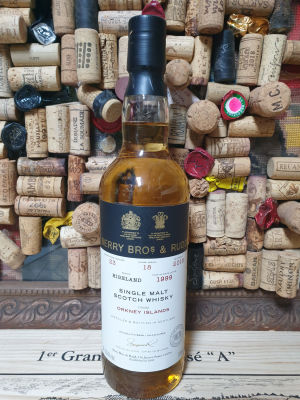 BERRY BROS & RUDD 18 Distilled 1999 bottled 2018 Highland single malt scotch whisly Orkney Islands